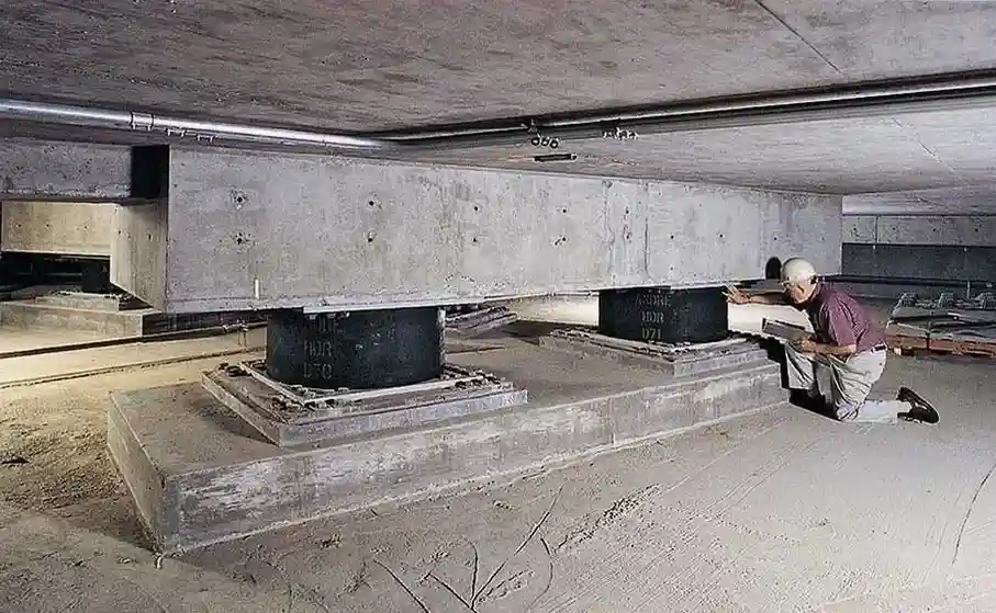 Diseño de aislación sísmica de base en Tarragona